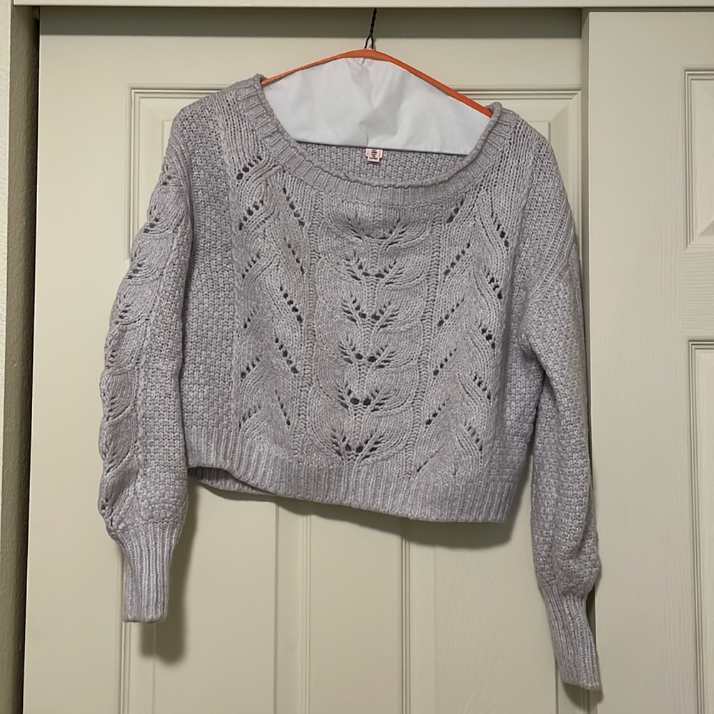 Victorias Secret Lavender Knit Sweater